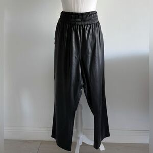 Calvin Klein faux leather pants black sizeXL